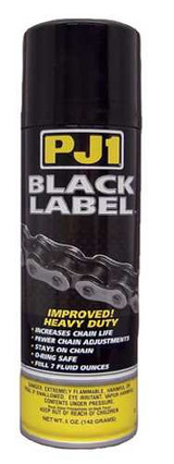 PJ1 CHEMICALS 1-06A Pj1 Chemicals Pj1 Heavy Duty Black Label Chain Lube 5Oz. 1-06A