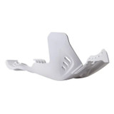 POLISPORT 8472000003 Polisport Polisport Skid Plate With Link Protector White 8472000003