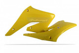 POLISPORT 8410400001 Polisport Radiator Scoops Rmz250 Oem Color Yellow Rm01 8410400001