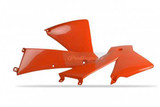 POLISPORT 8424000002 Polisport Radiator Scoops Ktm 125/250 Sx Oem Color Orange Ktm 8424000002