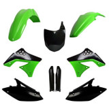 POLISPORT 91485 Polisport Polisport Replica Plastic Kit Full Kit Kawasaki Oem Color 91485