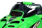 Powermadd Cobra Arctic Cat Zr3 Ext Extreme Low Black 10.25" 12323