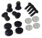 POWERMADD 14593 Powermadd Windshield Well Nut Kit 14593