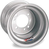 AMS AMS101 Ams Steel Wheel - Rear - Chrome - 8X8.5 - 4/110 - 4/130 - 3.5+5 Ams101