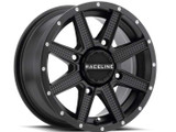 RACELINE WHEELS A92B-47011-47 Raceline Wheels Raceline Hostage Black 14X7 4X110 (2+5) -47Mm A92B-47011-47