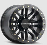 RACELINE WHEELS A91B-51056-55 Raceline Wheels Raceline Bl Ryno Black W/Black Ring 15X10 4X156 (5+5) A91B-51056-55