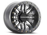 RACELINE WHEELS A91G-47056-52 Raceline Wheels Raceline Bl Ryno Gun Metal W/Black Ring 14X7 4X156 (5+2) A91G-47056-52