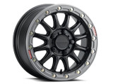 Raceline Wheels Raceline Alpha Black W/Gunmetal Ring 17X7 4X137 +40 A14Bg-77037+40