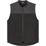 Icon Chamonix Denim Vest - Black - 4Xl Icon Chamonix Denim Vest - Black - 4Xl