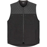 ICON 2830-0555 Icon Chamonix Denim Vest - Black - Xl
