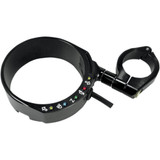 Joker Machine Speedometer Relocation Bracket With Easy Mount Clamp - Black Anodized - For 49 Mm Fork 10-301B Joker Machine Speedometer Relocation Bracket With Easy Mount Clamp - Black Anodized - For 49 Mm Fork 10-301B