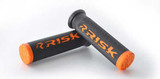 RISK RACING 00292 Risk Racing Risk Racing Atv/Mtb Grips - Fusion 2.0 With Grip Tech Orange 00292