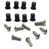 SPI SM-06013 Spi Windshield Fastner Kit Sm-06013