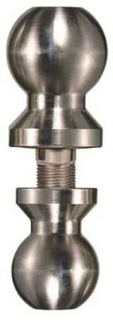 Trimax Locks Trimax 2" & 2-5/16 Double Tow Ball Stainless Steel Tdbsx22516