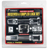 TRIMAX LOCKS TM32 Trimax Locks Trimax 5/8" Receiver Lock & 2-1/2" Span Coupler Lock Tm32