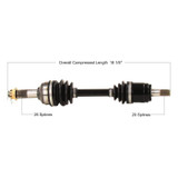 TYTANEUM HON-7053 Tytaneum Cv Axle Oe Replacement Honda Hon-7053