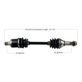 TYTANEUM 813-0058 Tytaneum Tytaneum Oe Replacement Cv Axle Can-Am Rear Right 813-0058