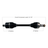 TYTANEUM 813-0234 Tytaneum Tytaneum Heavy Duty Cv Axle Arctic Cat Rear Left / Right 813-0234
