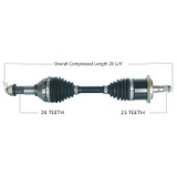 TYTANEUM 813-0252 Tytaneum Tytaneum Heavy Duty Cv Axle Can-Am Front Left 813-0252