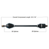 TYTANEUM 813-0315 Tytaneum Tytaneum Heavy Duty Cv Axle Polaris Rear Left / Right 813-0315