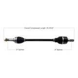 TYTANEUM YAM-6035HD Tytaneum Tytaneum Heavy Duty Cv Axle Yamaha Rear Left / Right Yam-6035Hd