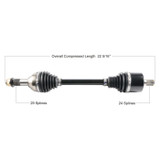 TYTANEUM CAN-6059HD Tytaneum Tytaneum Heavy Duty Replacement Cv Axle Can Am Rear Left/Right Can-6059Hd