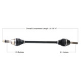 TYTANEUM CAN-6065HD Tytaneum Tytaneum Heavy Duty Replacement Cv Axle Can Am Front Left Can-6065Hd