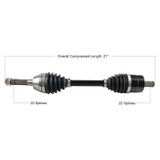 Tytaneum Tytaneum Polaris Heavy Duty Cv Axle Pol-6069Hd