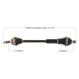 TYTANEUM ARC-7035 Tytaneum Tytaneum Oe Replacement Cv Axle Arctic Cat Rear Left/Right Arc-7035