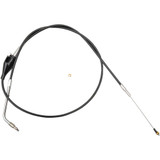 LA CHOPPERS LA8100ID13B La Choppers Black Vinyl Braided Handlebar Idle Cable - 12" - 14" La-8100Id13B
