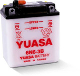 YUASA BATTERY YUAM2660B Yuasa Battery Conventional 6N6-3B 6 Volt Battery Yuam2660B
