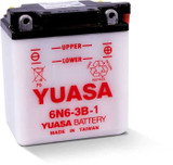 YUASA BATTERY YUAM2663B Yuasa Battery Conventional 6N6-3B-1 6 Volt Battery Yuam2663B