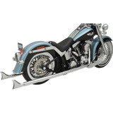 Bassani Xhaust True Duals Exhaust System With Fishtail Mufflers - 36" - Softail 1S46E-36 Bassani Xhaust True Duals Exhaust System With Fishtail Mufflers - 36" - Softail 1S46E-36