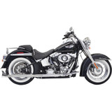 Bassani Xhaust True Duals Exhaust System With Fishtail Mufflers - 30" - Softail 1S46E-30 Bassani Xhaust True Duals Exhaust System With Fishtail Mufflers - 30" - Softail 1S46E-30
