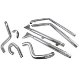 Bassani Xhaust True Duals Exhaust System With Fishtail Mufflers - 33" - Softail - Baffle Included 1S66E-33 Bassani Xhaust True Duals Exhaust System With Fishtail Mufflers - 33" - Softail - Baffle Included 1S66E-33