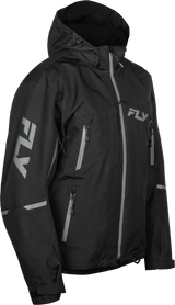 Fly Racing Incline Jacket Black/Grey Xl 470-4106X