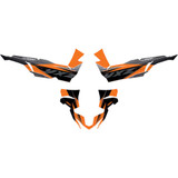 D'COR VISUALS 2050469 D'Cor Visuals Complete Graphics Kit - Orange/Black - 2-Door - Yamaha 20-50-469