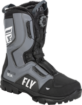 Fly Racing 361-96615 Fly Racing Marker Boa Boot Black/Grey Sz 15 361-96615