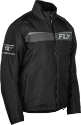 Fly Racing 470-4125L Fly Racing Aurora Jacket Black/Grey Lg 470-4125L
