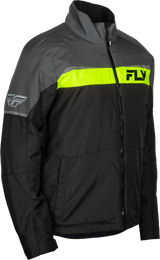 Fly Racing Aurora Jacket Grey/Black 4X 470-41264X