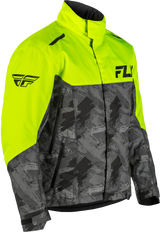 Fly Racing 470-5407YL Fly Racing Youth Snx Pro Jacket Hi-Vis/Black Yl 470-5407Yl