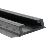 Garland Black Replacement Slide - Uhmw - Profile 25 - Length 56.89" - Yamaha 25-5689-3-01-01