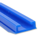 Garland Blue Replacement Slide - Uhmw - Profile 25 - Length 56.89" - Yamaha 25-5689-3-01-07