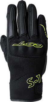 Rst 103182F.YEL-11 Rst S1 Mesh Ce Glove Black/Flo Yellow Xl 103182F.Yel-11