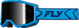 Fly Racing 37-51170 Fly Racing Zone Goggle Blue/Navy W/Dark Smoke Hydrophoc Lens 37-51170