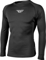 Fly Racing 354-6403XS Fly Racing Heavyweight Baselayer Top Black Xs 354-6403Xs