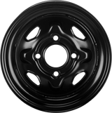 Sedona Sedona Steel 12X7 4/110 2+5 Blk Rear 570-9003