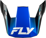 Fly Racing 73-8621VM Fly Racing Rayce Repeat Helmet Visor Black/Blue Xs-Lg 73-8621Vm