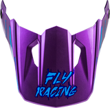 Fly Racing 73-8727VY Fly Racing Yth Kinetic Surge Helmet Visor Pink/Purple/Teal Ys-Yl 73-8727Vy