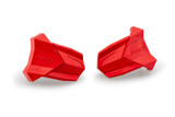 Puig 3148R Puig Rubber End Replacement Frame Slider R19 Pair Red 3148R